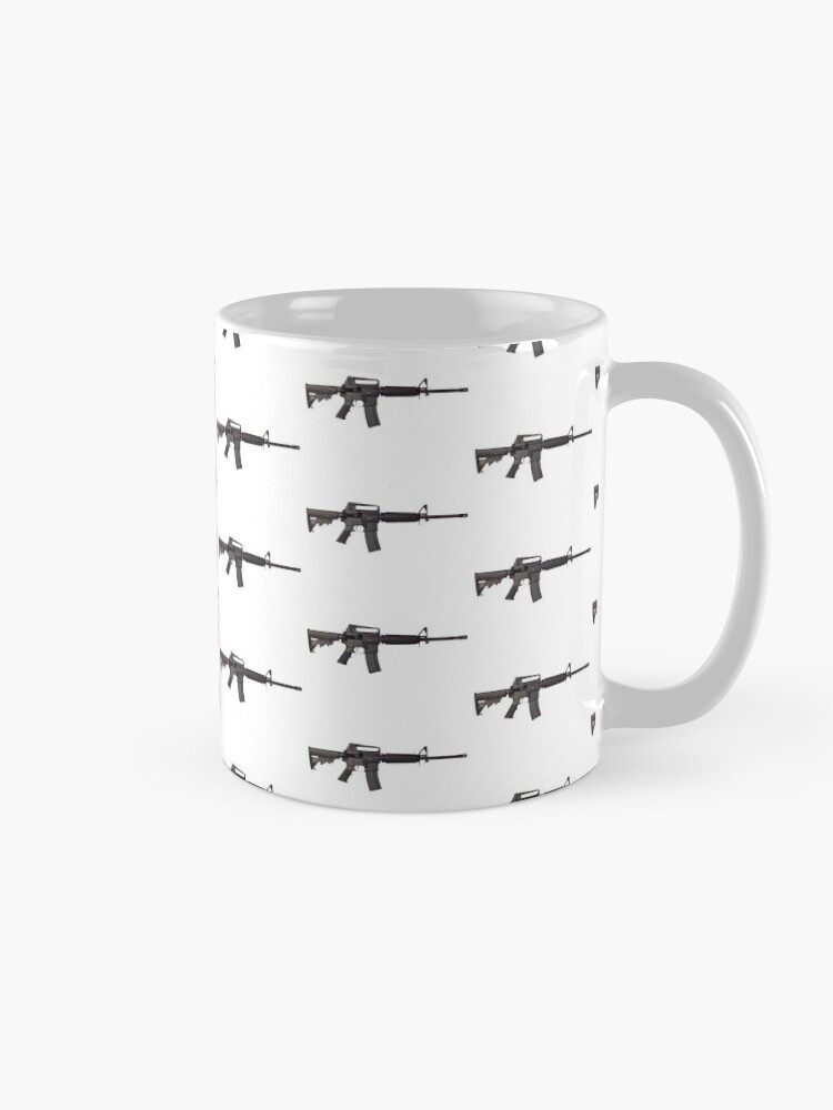 Imagen 5 de 6, Taza de café con la obra M4, diseñada y vendida por RENAGADE4LYF.