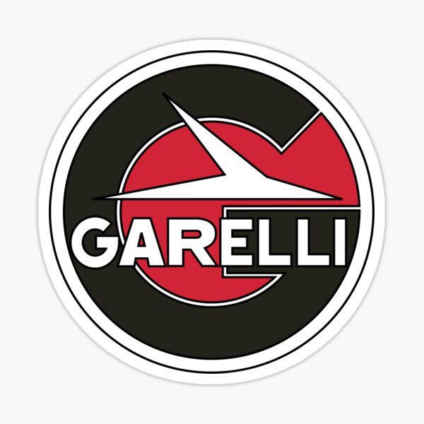 GARELLI  right Pin up droite  Sticker