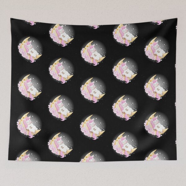 Item preview, Cute sleeping unicorn gift idea for new mom baby showers designed and sold by BRtisticDesigns.