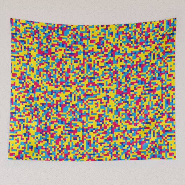 Item preview, Minimal Pixeled Retro Games Abstract Pixeled Pattern designed and sold by Gevover.