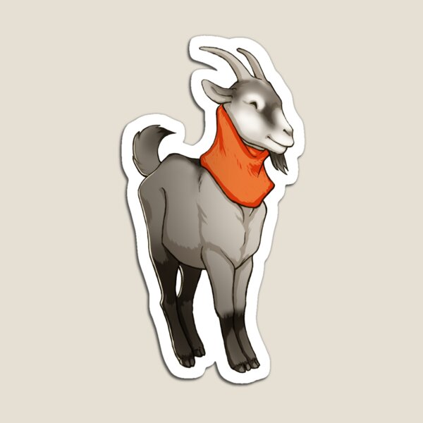 Goat Cowl Magnet