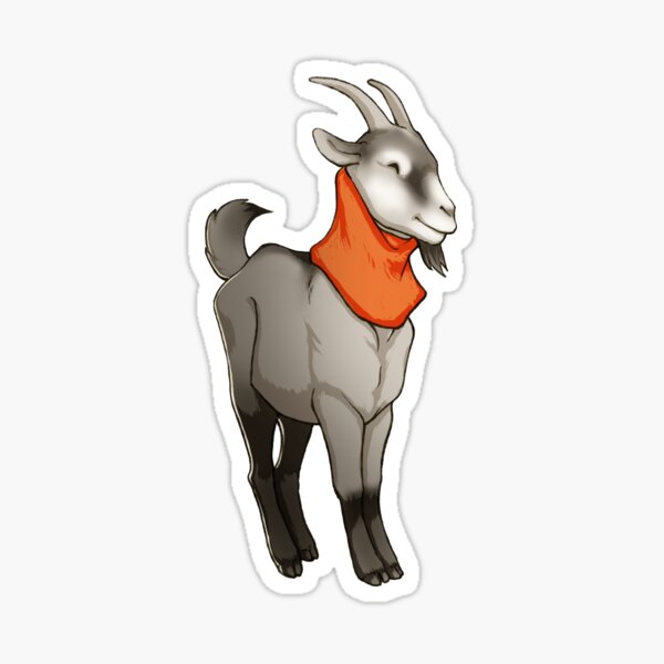 Goat Cowl Sticker