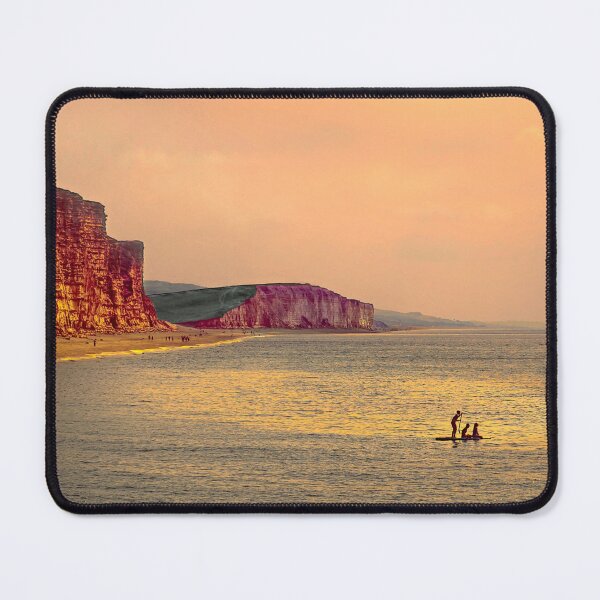 Item preview, Sunset Paddle Boarders At West Bay designed and sold by Alisonchambers2.