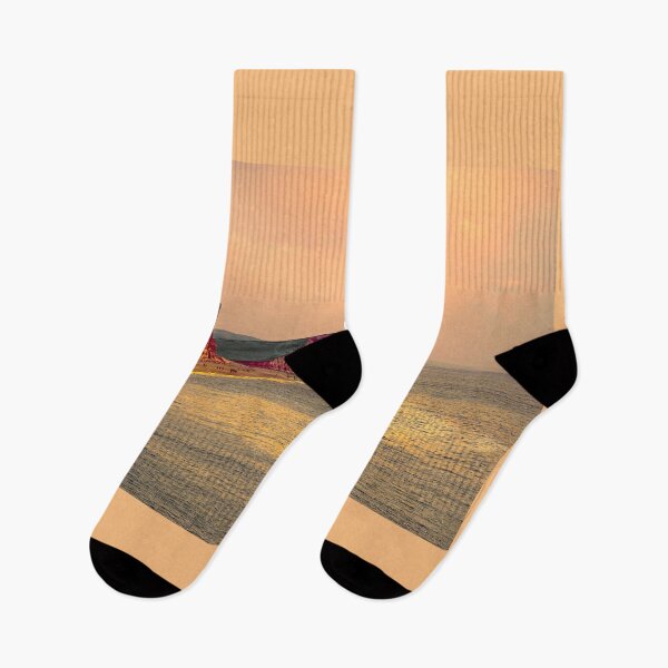 Item preview, Sunset Paddle Boarders At West Bay designed and sold by Alisonchambers2.