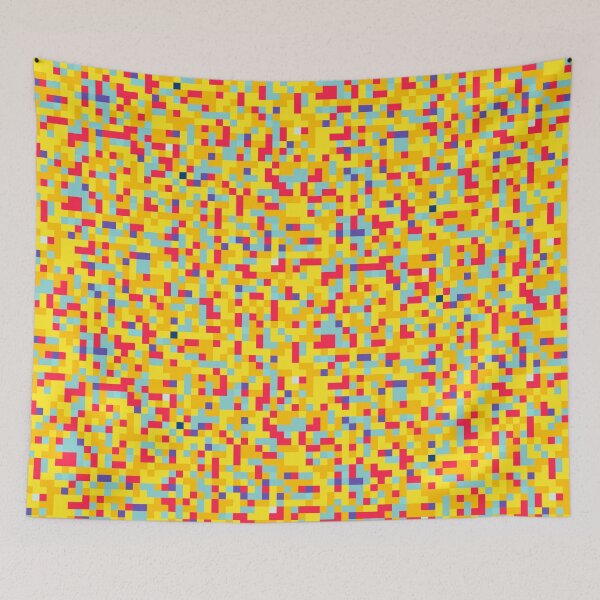Item preview, Abstract Pixels Geometric Pattern Retro Games designed and sold by Gevover.
