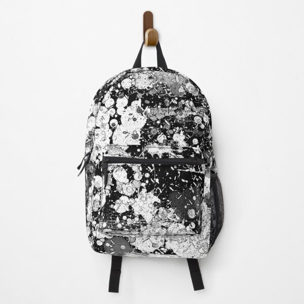 Item preview, Paint Splatter 2 (black and white) designed and sold by matamuaart.