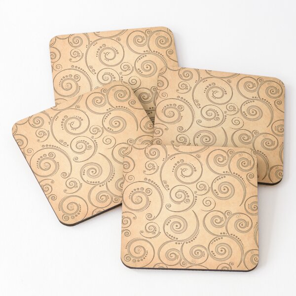 Item preview, Golden Background with Golden Spiral designed and sold by Raja Anees ur Rehman.