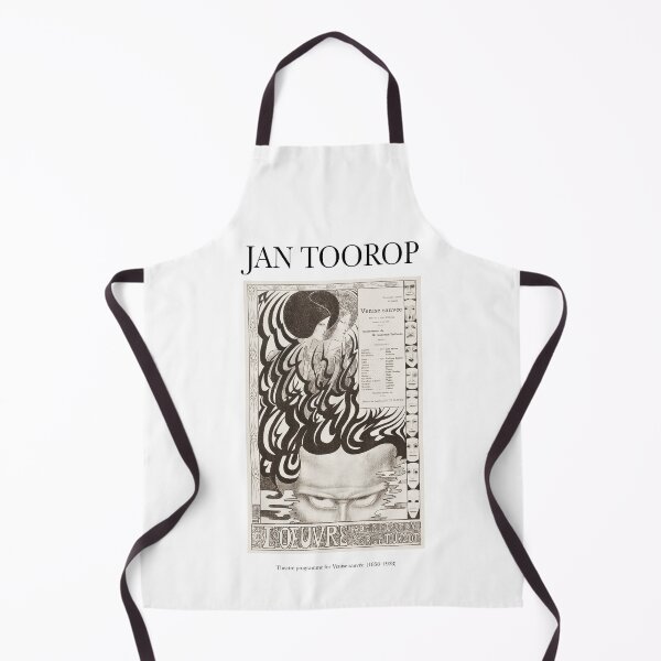 Item preview, JAN TOOROP - Theatre Venise Vintage Art Noveau Program - Man, woman & masks in hell designed and sold by FrostMintStudio.