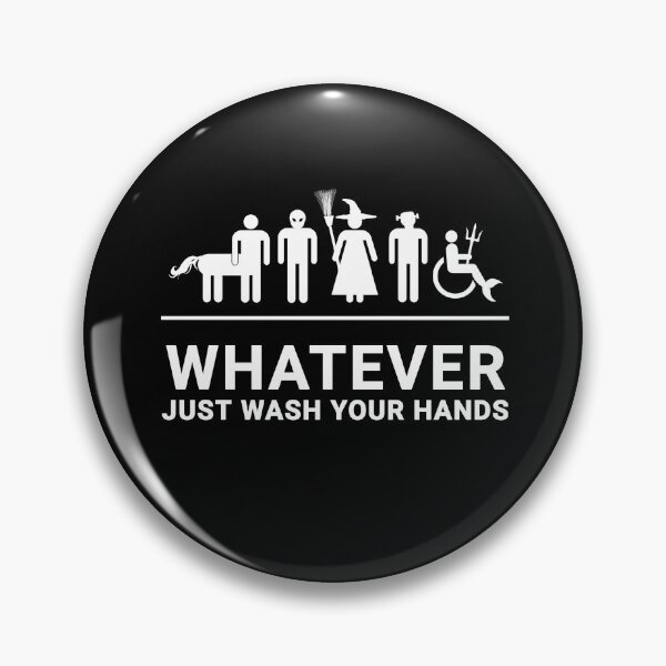 Item preview, whatever just wash your hands designed and sold by DisenyosDeMike.