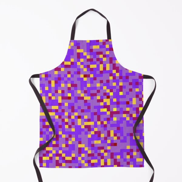 Item preview, Retro Colorful Pixels Abstract Purple Yellow and Red Pattern designed and sold by Gevover.