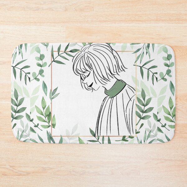 Item preview, Hand Drawn Woman Sketch in Olive Frame designed and sold by VinBasis.