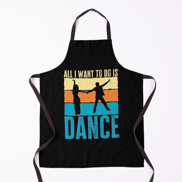 Item preview, All I Want To Do Is Dance, Funny Dancing Quote, Dancer Retro Vintage designed and sold by AS-Shirts.
