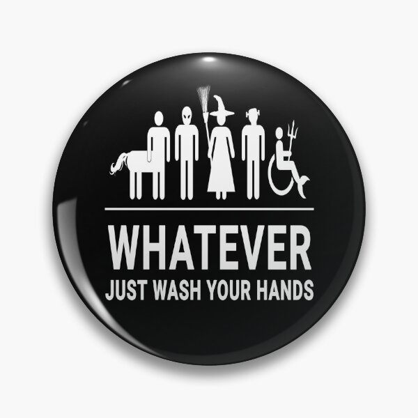 Item preview, whatever just wash your hands designed and sold by DisenyosDeMike.
