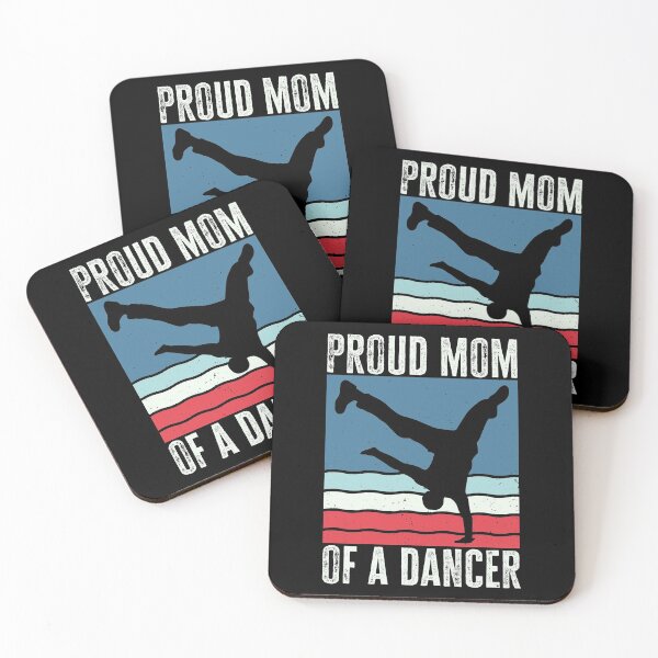 Item preview, Proud Mom of a Dancer, Funny Dance Mom, Dancing Retro designed and sold by AS-Shirts.
