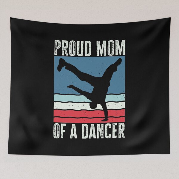 Item preview, Proud Mom of a Dancer, Funny Dance Mom, Dancing Retro designed and sold by AS-Shirts.