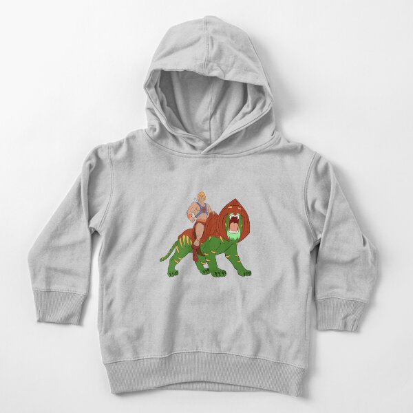 He-man and Tiger Tribute Toddler Pullover Hoodie