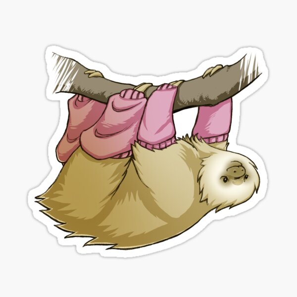Sloth Warmers Sticker