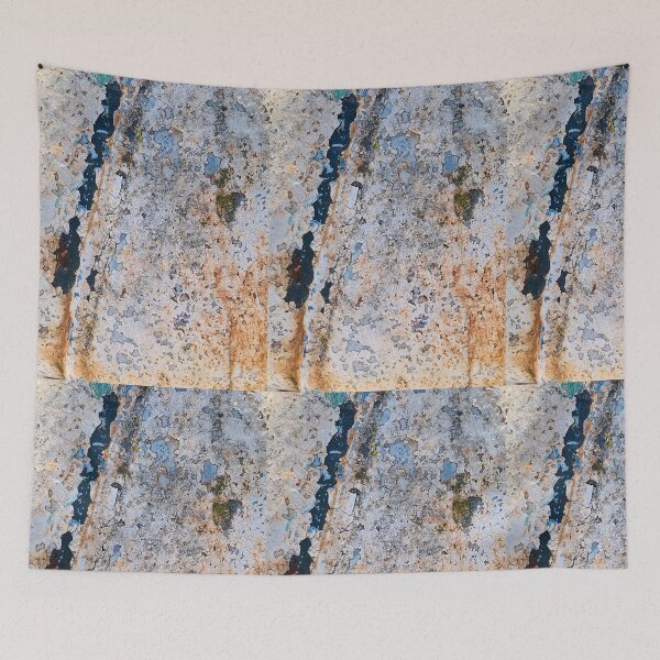 Item preview, Blue arrow abstract street art designed and sold by veraD58.