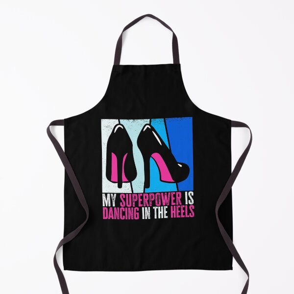 Item preview, My Superpower is Dancing in the Heels, Dancer Girls Quote Retro designed and sold by AS-Shirts.