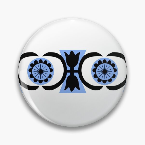 Item preview, Blue Firestone Agee Pyrex Design  designed and sold by Crown Mod.