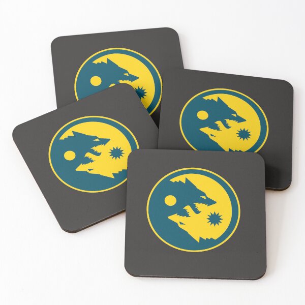 Item preview, Ragnar Wolves Sticker designed and sold by AxelMangelsdorf.