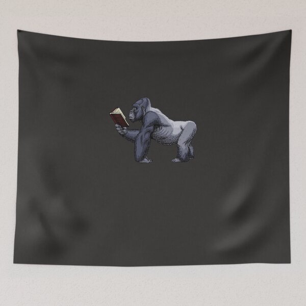 Item preview, Reading Silverback Sticker designed and sold by AxelMangelsdorf.