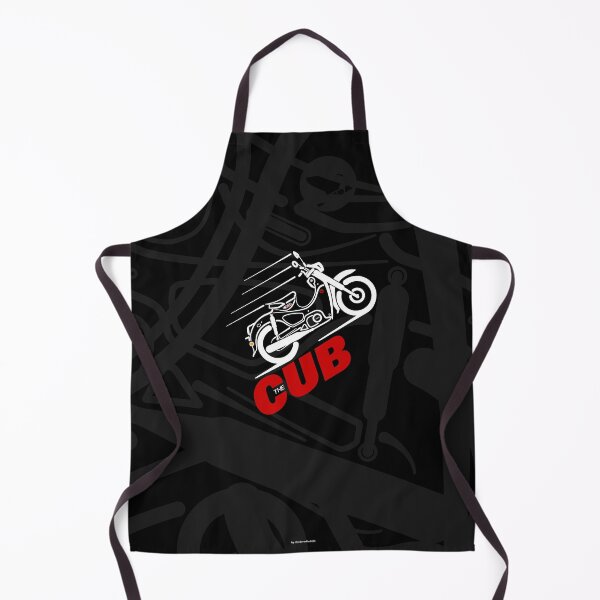 Item preview, The Super Cub, Cute Classic Line Art for classic Bikers designed and sold by etoide.