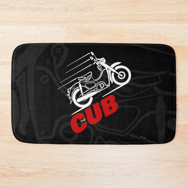 Item preview, The Super Cub, Cute Classic Line Art for classic Bikers designed and sold by etoide.