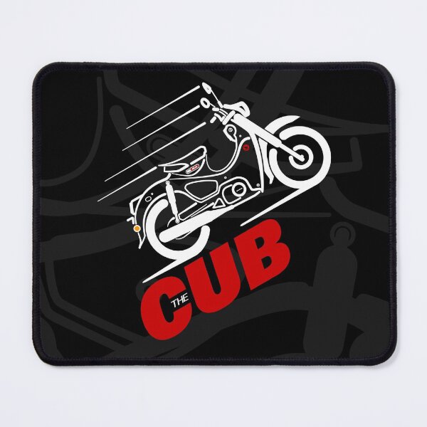 Item preview, The Super Cub, Cute Classic Line Art for classic Bikers designed and sold by etoide.