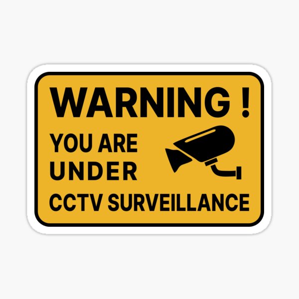 ur under cctv surveillance