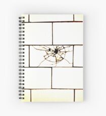 Cracked Subway tile Spiral Notebook