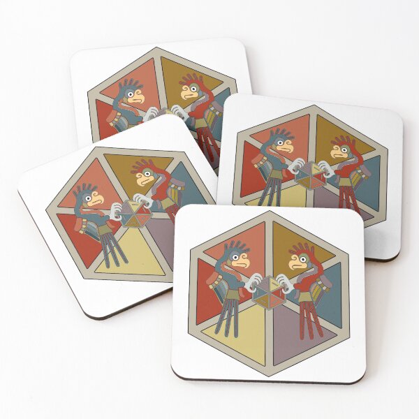 Item preview, Parrots on "precolombinan 29" hexagon designed and sold by vincentbiollaz.