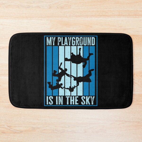 Item preview, My Playground is in the Sky. Funny Skydiver, Retro Skydiving designed and sold by AS-Shirts.