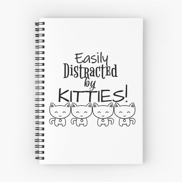 Item preview, Easily Distracted by Kitties designed and sold by lorikitty.