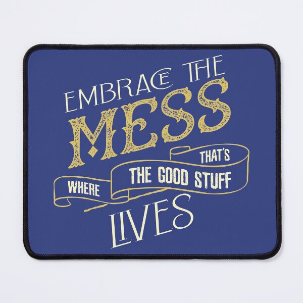 Item preview, Embrace The Mess Only Murders in the Building designed and sold by LookSharpish.