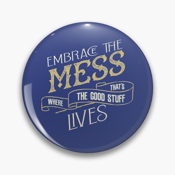 Item preview, Embrace The Mess Only Murders in the Building designed and sold by LookSharpish.