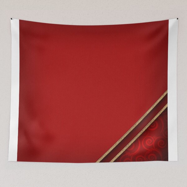 Item preview, Red Dotted Background with Dark Red Spiral designed and sold by Raja Anees ur Rehman.