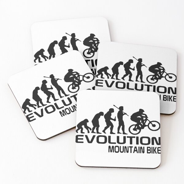 Item preview, Born to Ride Evolution of Mountain Bike  Love Bike Gift Premium Apparel Funny Holiday Xmas designed and sold by DesignByHeartUK.