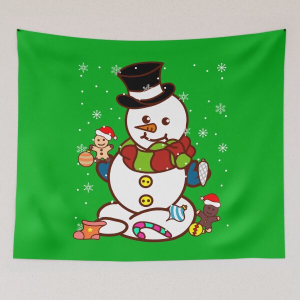 Item preview,  Snowman and Friend in Christmas Night designed and sold by NamSai.