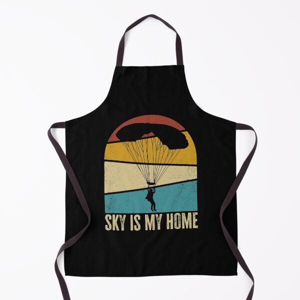 Item preview, Sky is my Home. Funny Skydiver Quote, Skydiving Retro Vintage, Parachutist designed and sold by AS-Shirts.