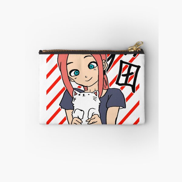 Item preview, Anime cat mom with kanji for cat fanatics designed and sold by Merchandiser099.