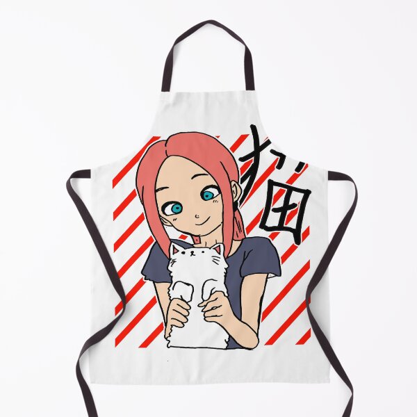 Item preview, Anime cat mom with kanji for cat fanatics designed and sold by Merchandiser099.