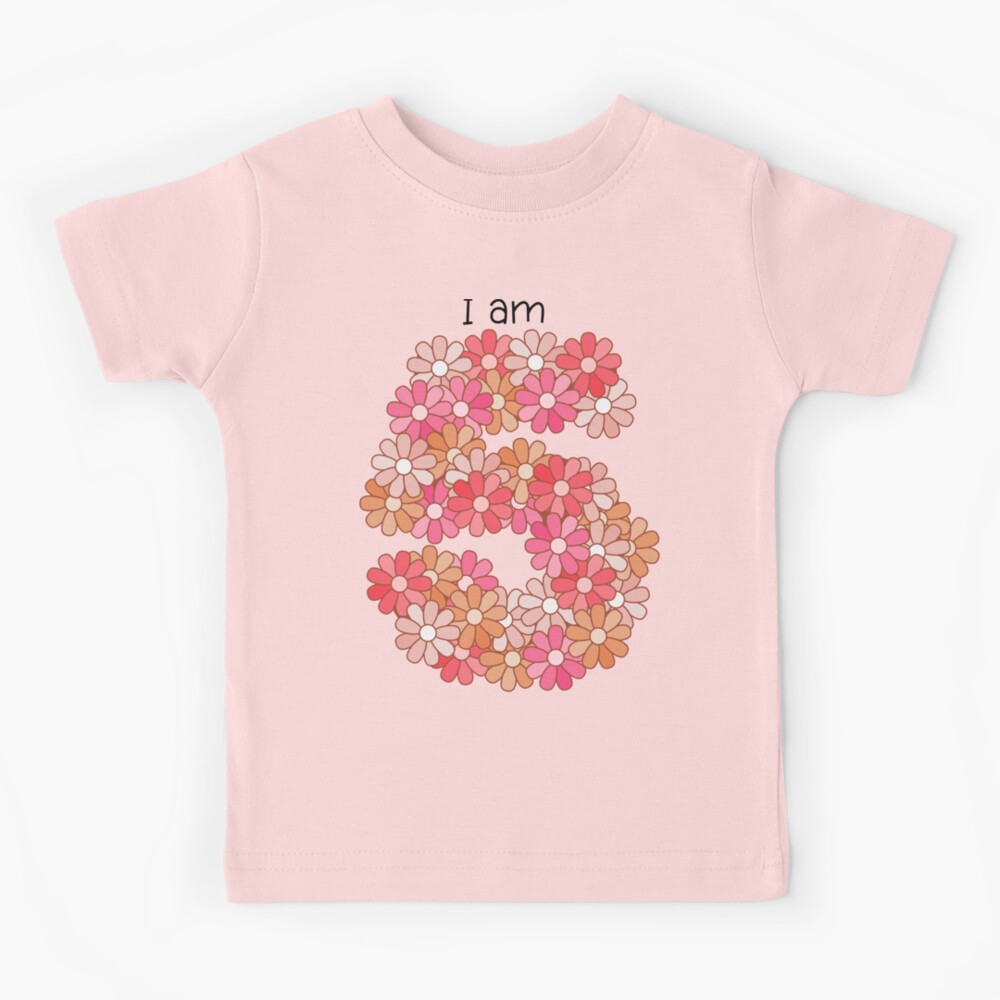 i am 5 t shirt girl