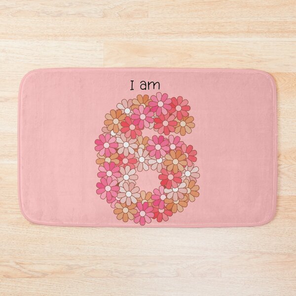 Item preview, I Am 6 (Six). Six Year Old Birthday Girl. designed and sold by JellyBeenzz.