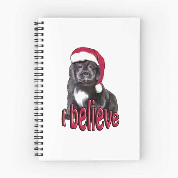 Item preview, I Believe Christmas Newfy puppy designed and sold by IowaArtist.
