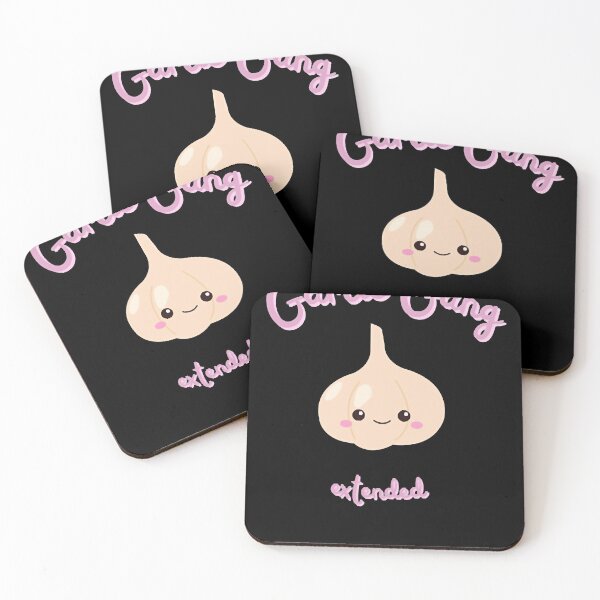 Item preview, Garlic Gang Extended. Sweet garlic tuber with inscription designed and sold by LISArchitect.