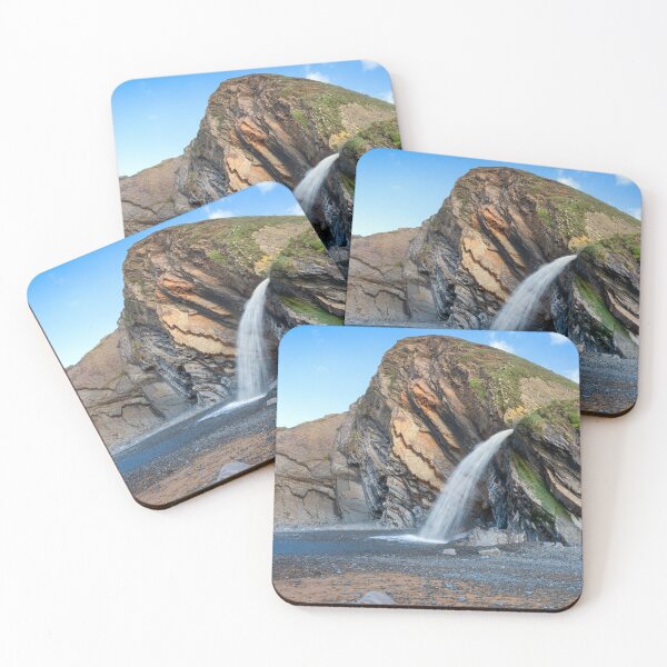 Item preview, Sandymouth Waterfall designed and sold by Dave Hare Photography.