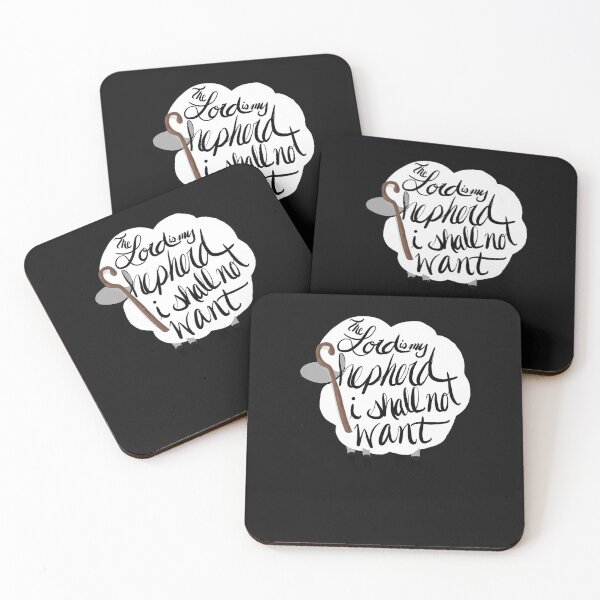 Item preview, Psalm 23 Sheep Sticker designed and sold by ROSEANNMCKECH.
