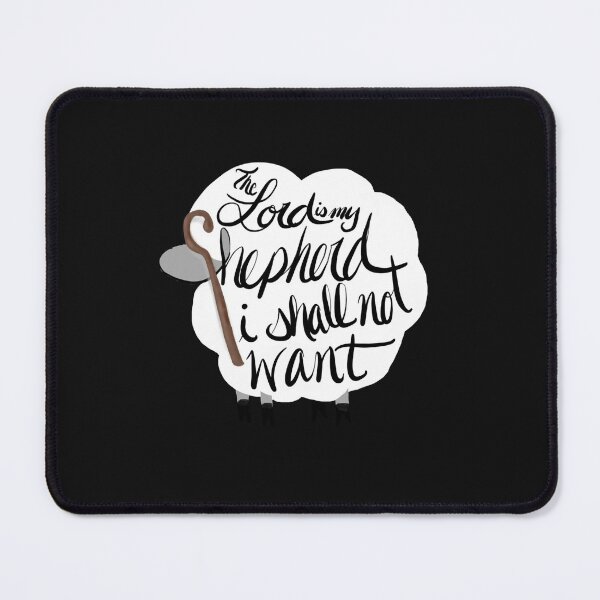 Item preview, Psalm 23 Sheep Sticker designed and sold by ROSEANNMCKECH.