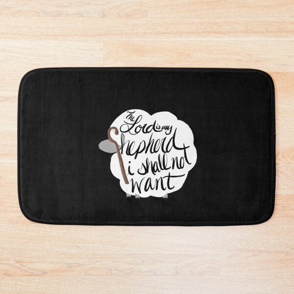 Item preview, Psalm 23 Sheep Sticker designed and sold by ROSEANNMCKECH.